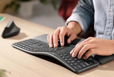 エルゴノミクスキーボードとマウス、トラックボール：マイクロソフト Sculp と ロジクール K860 の比較